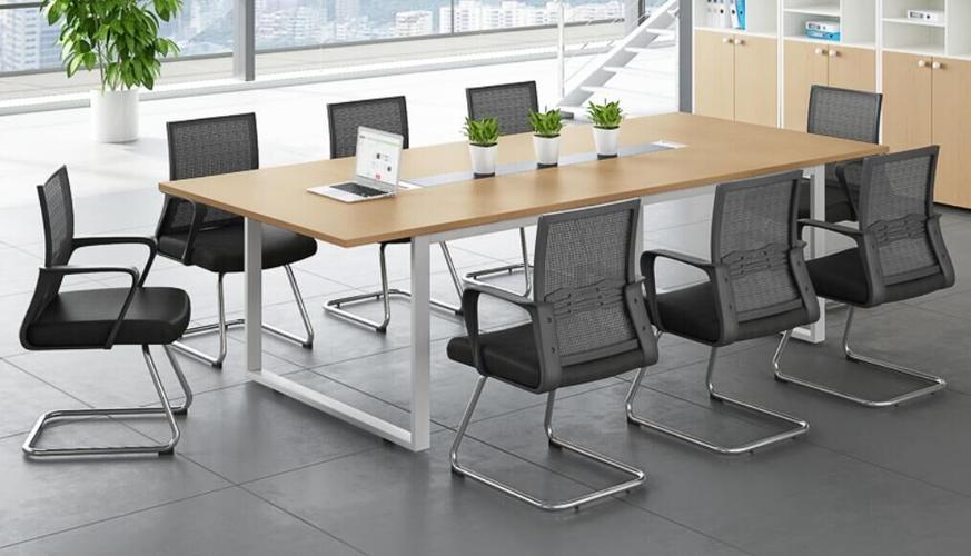 达菲凯 办公家具会议桌椅简约现代大小型板式培训桌会客桌长方条形